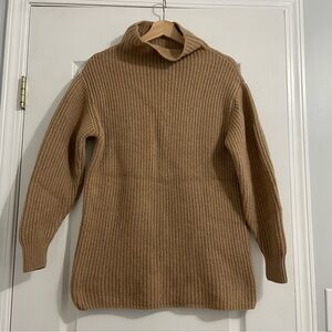 Wilfred Tan Ribbed Sweater